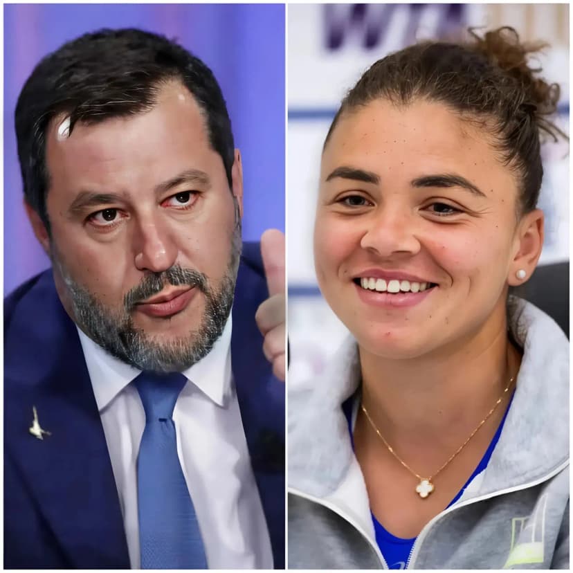 “STAI ZITTO, CHI PENSI DI ESSERE?” A meno di 24 ore dall’annuncio della causa avviata da Jasmine Paolini, il vicepresidente Matteo Salvini ha rotto il silenzio con parole durissime, intervenendo pubblicamente e alimentando ulteriormente la polemica. Le sue dichiarazioni hanno subito acceso il dibattito politico e mediatico, facendo crescere la tensione attorno alla vicenda. Ma appena dieci minuti dopo, è arrivata la replica della tennista: una breve dichiarazione di sole dieci parole che, secondo molti, ha cambiato il tono dello scontro e scosso l’opinione pubblica. Leggi qui cosa ha scritto 👇