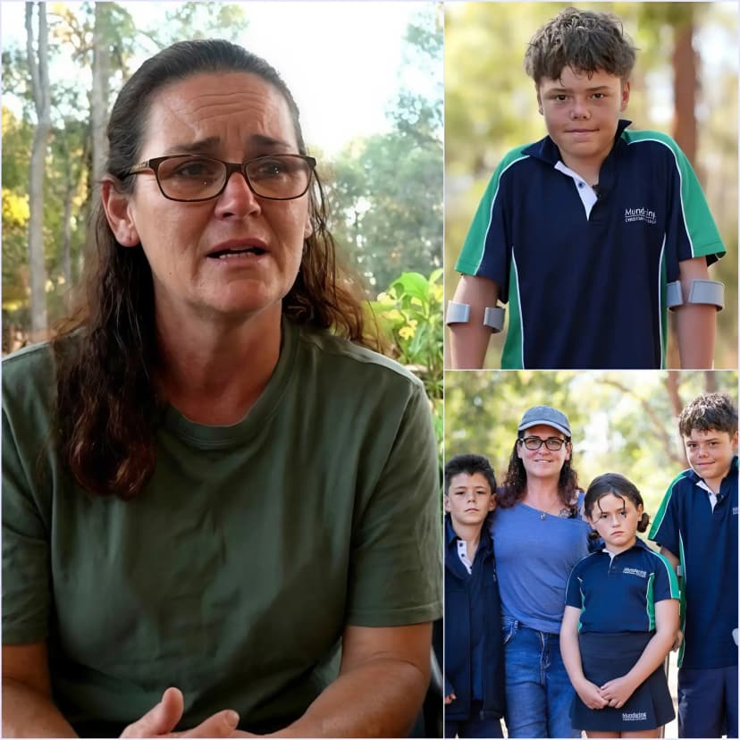 SAD NEWS 😢 Just 30 minutes ago, Joanne Appelbee, mother of 13-year-old Austin Appelbee, who swam 4 kilometers in nearly four hours through the turbulent waters of Quindalup to save his mother and two siblings, shocked everyone with the announcement that Austin Appelbee is now… Read the full story below 👇
