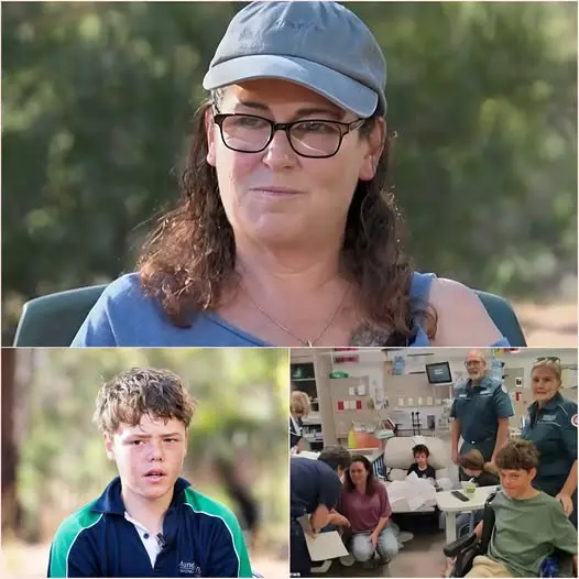 🚨 SHOCKING NEWS JUST 5 MINUTES AGO: Joanne Appelbee just posted a status update that shocked the world about Austin, the brave 13-year-old boy who swam 4km through raging waters to save his family. Everyone thought he was a hero, but his mother’s tearful confession about Austin’s current condition has revealed a horrifying truth that no one dared believe! Read the dark secret behind it here 👇👇👇