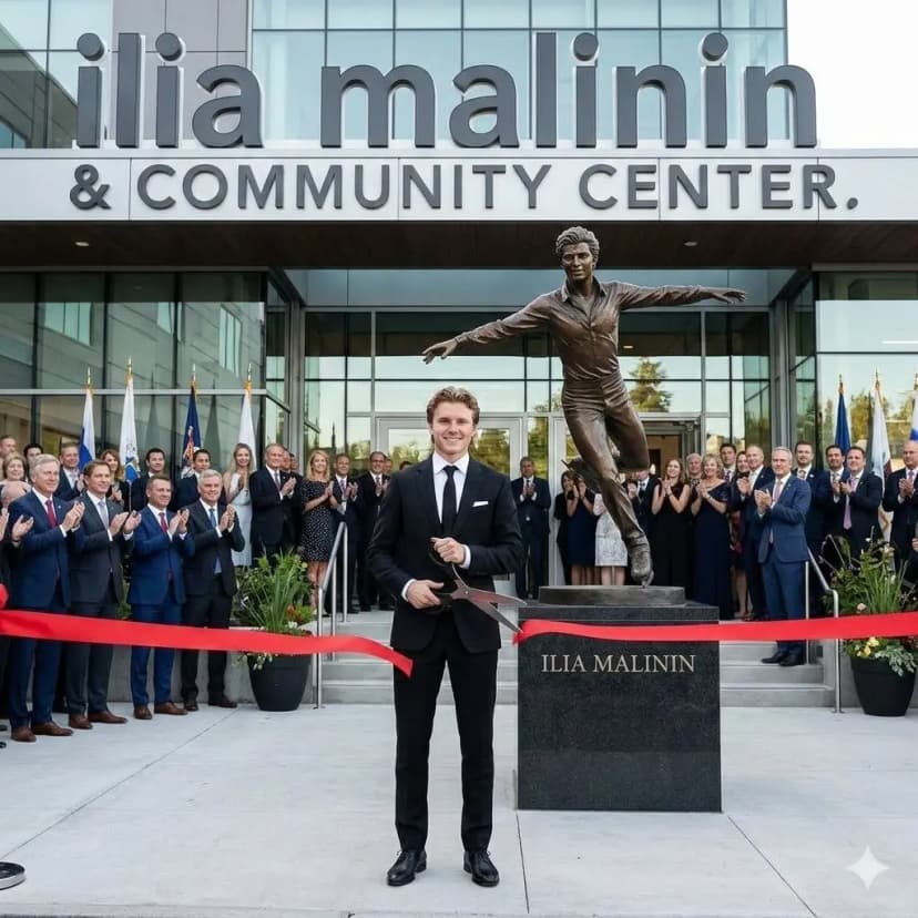 Ilia Malinin JUST OPENED AMERICA’S FIRST 100% FREE HOMELESS HOSPITAL – “THIS IS THE LEGACY I WANT TO LEAVE BEHIND”