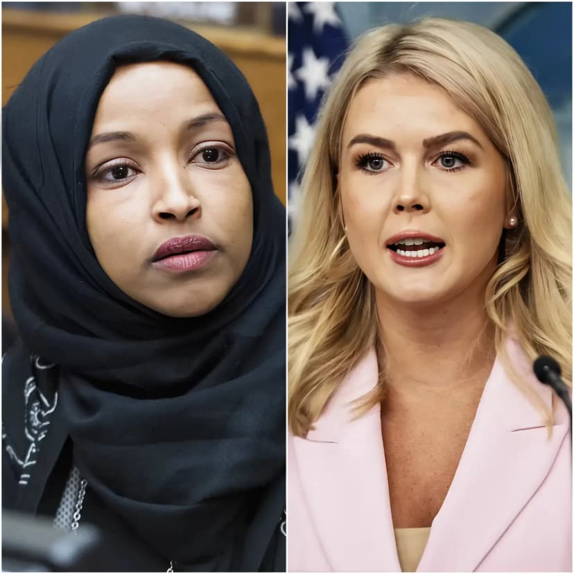 KAROLINE LEAVITT RECITES ILHAN OMAR’S RECORD WORD FOR WORD — AND CNN GOES DEAD SILENT… 😱🔥