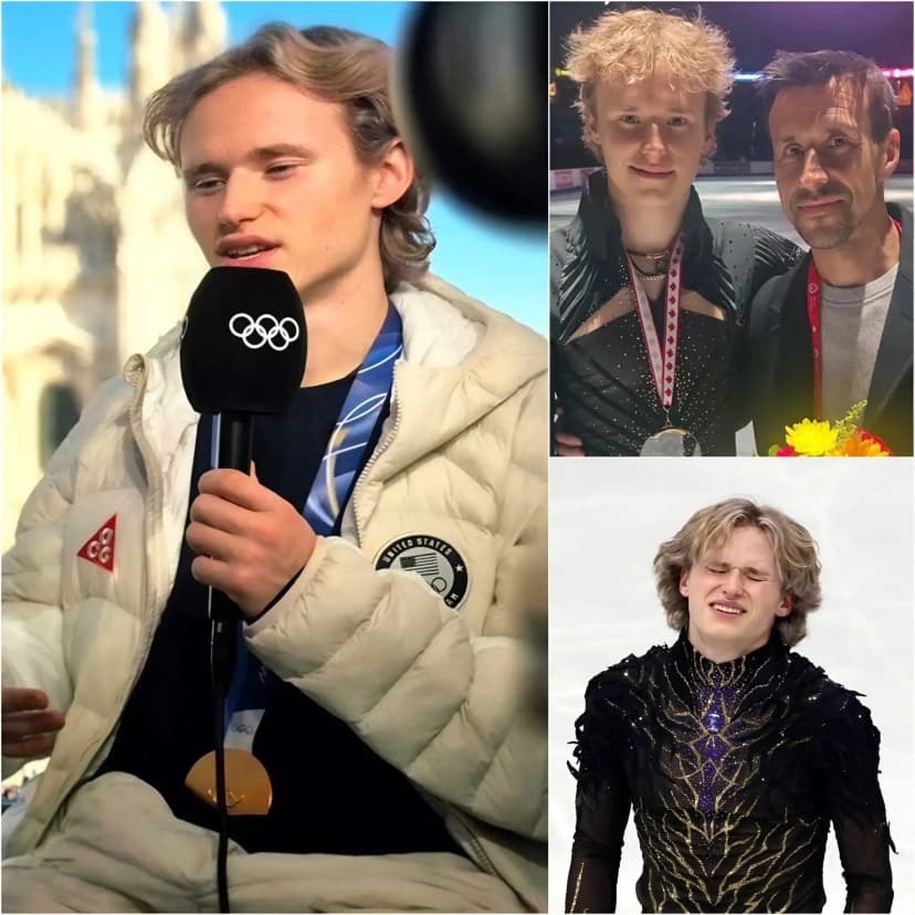 “My father worked 16 hours a day — saving every penny so I could continue figure skating.” For the first time, Ilia Malinin opened up about the man behind his dream — the father who quietly built his future with his own hands. “I don’t play for trophies anymore… I play for him.” And upon hearing those words, his father wept — and responded with a simple 10-word statement that silenced the entire figure skating world. 👇 – Copy