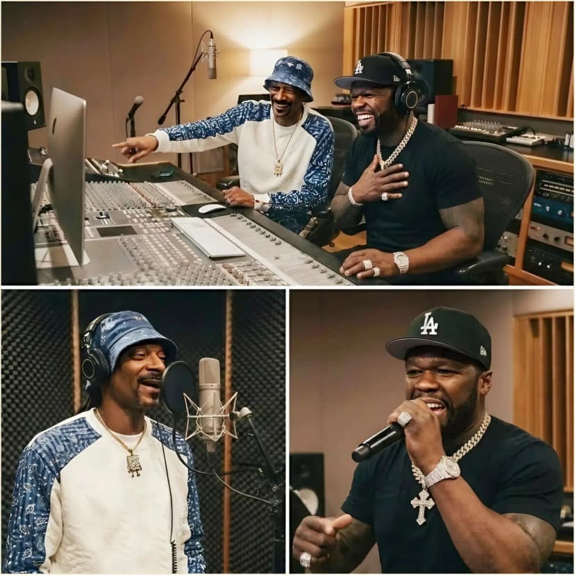 “SNOOP DOGG AND 50 CENT JUST BROKE THE INTERNET — AND BROKE OUR HEARTS TOO.” 🎤💔🔥