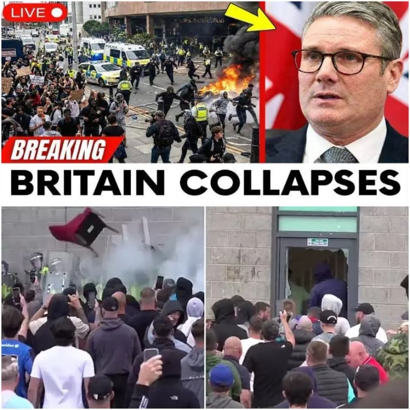 🚨🚨 Unruly Uprising: 460 Masked Protesters Ignite Chaos as Migrant Crisis Hits Breaking Point, Overwhelming Police and Shattering Public Trust—Is Britain on the Brink of a Catastrophic Transformation Amidst Escalating Violence and Social Unrest?