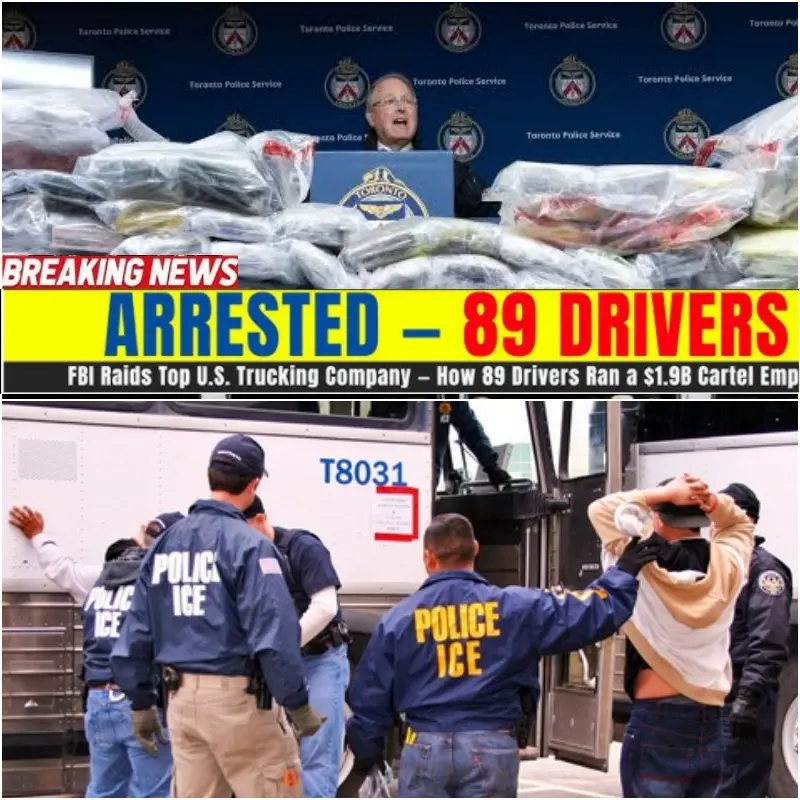 BREAKING NEWS SHOCKS AMERICA: FBI &amp; DHS SELL $1.9 BILLION SINALOAI CARRIER EMPIRE – 89 Drivers Arrested, $67 Million in Cash Seized, But the Full Story Will Shock You