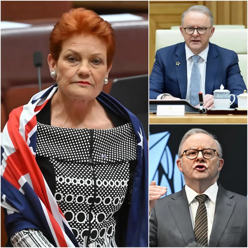 BREAKING NEWS 🚨 “SHOCKING” Cancel the Labor Party before they push Australia into an “IRREVERSIBLE” situation after they voted to support “No assistance provided” for 34 women and children detained in Syrian refugee camps who hold Australian citizenship (wanting to return home after the collapse of ISIS). Pauline Hanson was furious as she stood up and declared: “Why do they still have citizenship, while Albo always says he won’t help, yet they are always allowed to come back and there is still no new law to ban their return, all while pushing Australia into a tense situation.” In the Senate, Albo covered his face in worry and trembled as he sat in his seat. The entire Senate FELL SILENT when Hanson stood up calling on other parties to remove Albo from the government machinery, and she also made a direct statement to the senators that left the entire Senate silent for 5 minutes!!!