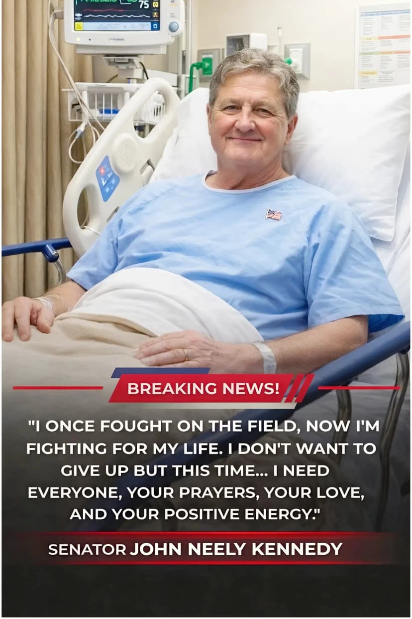 The community is rallying behind Senator John Neely Kennedy, one of the most recognizable and outspoken voices in American politics, as well as a longtime public servant known for his sharp wit, candor, and unwavering commitment to his constituents, sending prayers, support, and strength as he faces serious health concerns. Details in the comments 👇👇👇