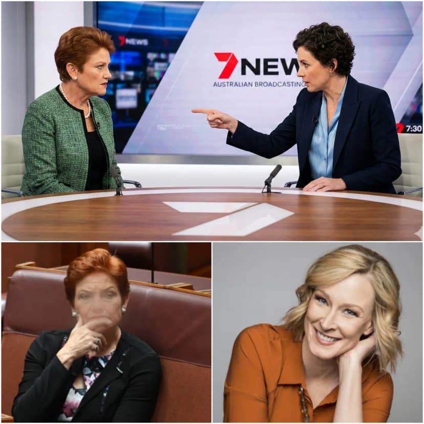 “YOU ARE NOTHING BUT A DIRTY PUPPET OF POWER.” That’s how Leigh Sales told Pauline Hanson live on television, exposing the greedy face of the leader accused of embezzling millions of euros of public funds. Pauline Hanson, clearly shocked, turned pale and tried to respond sarcastically, calling Leigh Sales an “arrogant and misguided young journalist.” But with just ten words, Pauline Hanson caused ten seconds of absolute silence in the studio, paralyzing the entire crew. Meanwhile, the audience applauded, turning the moment into a symbol of the widespread outrage in Australia. On the other hand—a controversial recording allegedly raising doubts about the validity of expense reports submitted to institutions—rocked the Australian press conference and forced authorities to intervene. An emergency meeting was convened five minutes later.