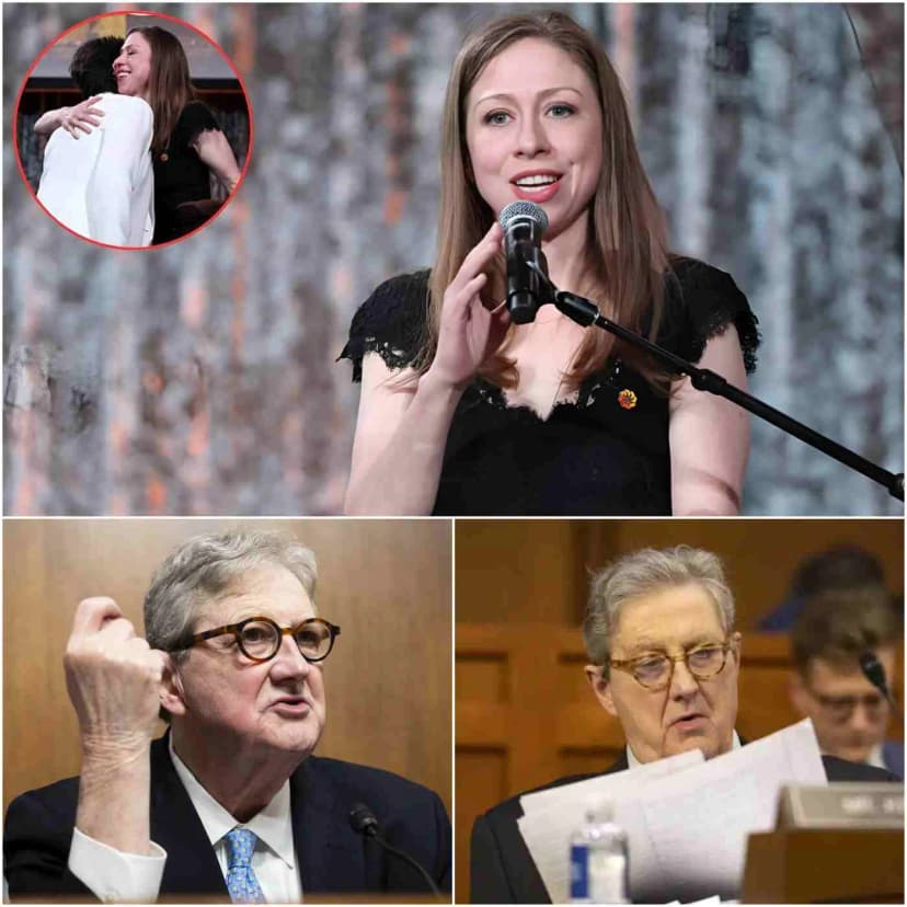 “John Neely Kennedy Drops Bombshell — Chelsea Clinton’s $82 Million Scandal Exposed Live on Air”