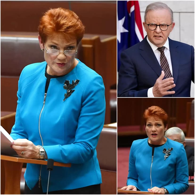 “CUT IMMIGRATION IMMEDIATELY” – Pauline Hanson has urged Australian Prime Minister Anthony Albanese to urgently reconsider the country’s immigration policy, arguing that the government should follow the recent approach taken by Canada to reduce the growing pressure on the housing market and the rising cost of living.