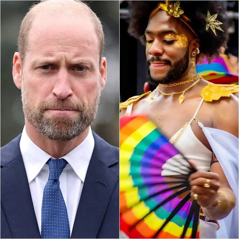 BREAKING: Prince William (Prince of Wales) shocks the royal world by refusing to wear a rainbow necklace or participate in LGBTQ symbols at a major charity event – He stands firm, criticizing what he calls the “WOKE agenda,” declaring: “No fame or sponsorships can ever make me betray my core values. This is my stance, and I will not back down.”