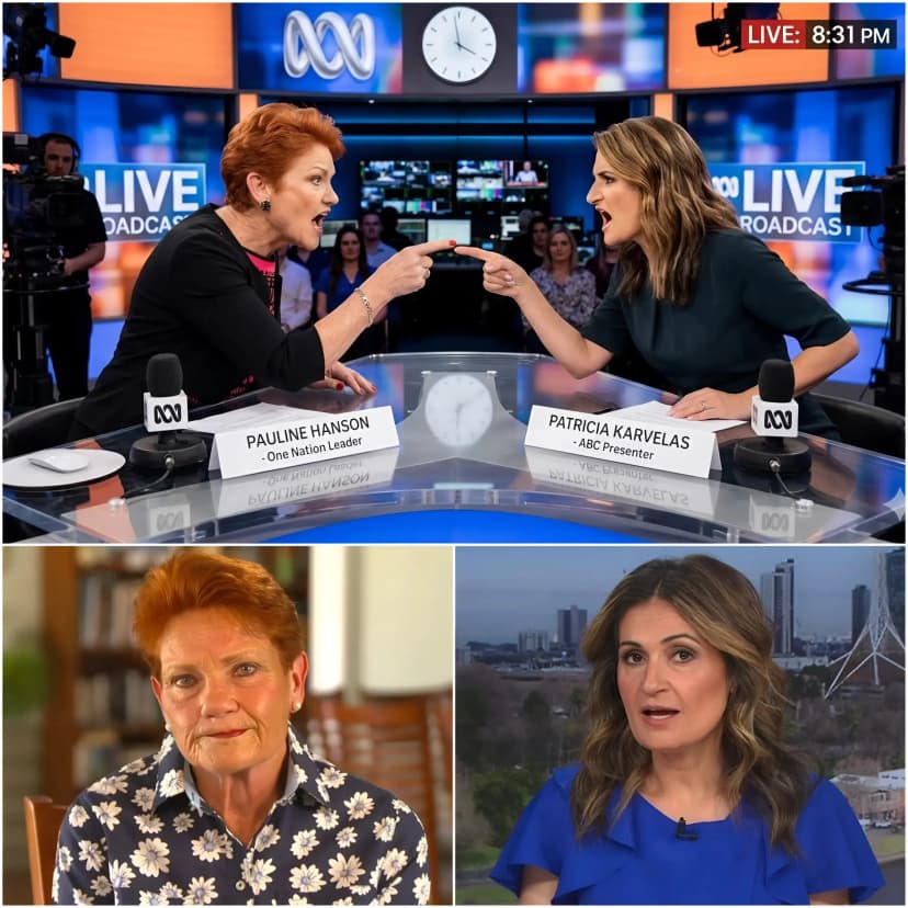 “YOU DEFAMED ME ON LIVE TELEVISION — NOW YOU WILL PAY!” — Pauline Hanson shocked the public by announcing that she plans to sue the Q&amp;A program on Australian Broadcasting Corporation and its host Patricia Karvelas for AUD 50 million following what she described as a “deliberate on-air ambush.”