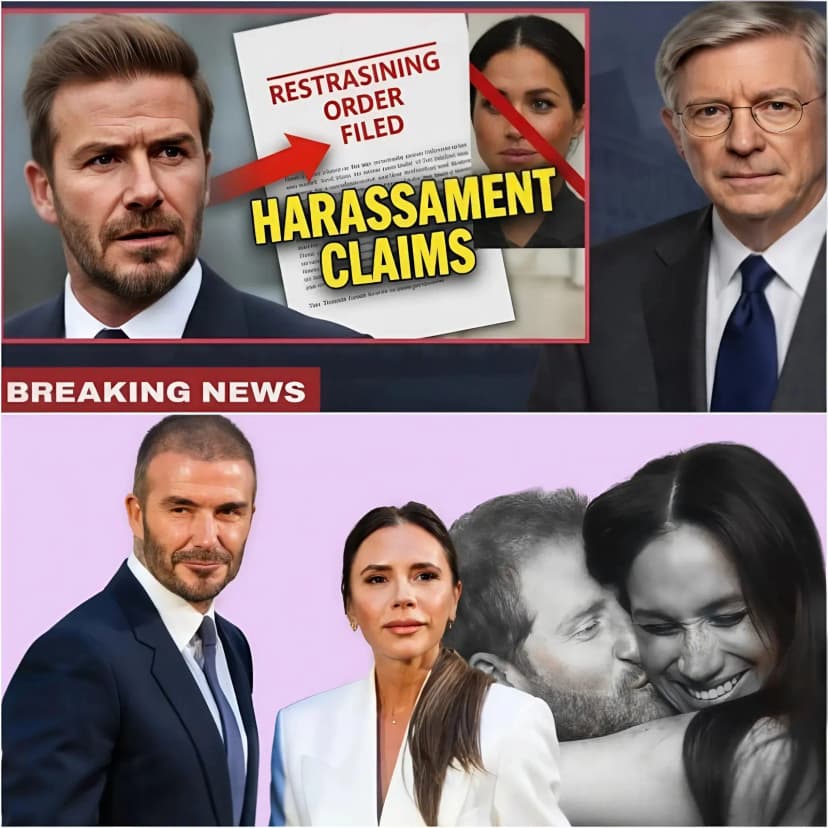 THE BECKHAM RESTRAINING ORDER”: DAVID FILES AGAINST MEGHAN! The long-running celebrity feud has officially “gone nuclear” in the Los Angeles Superior Court.
