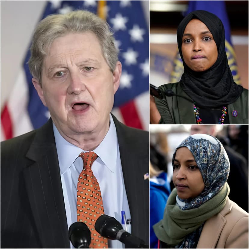 💥 JOHN NEELY KENNEDY’S RICO HAMMER CRUSHES ILHAN OMAR: Why was the financial hearing on March 7, 2026, able to freeze $30 MILLION in her husband’s assets overnight and turn the “Squad” into an organized crime group?