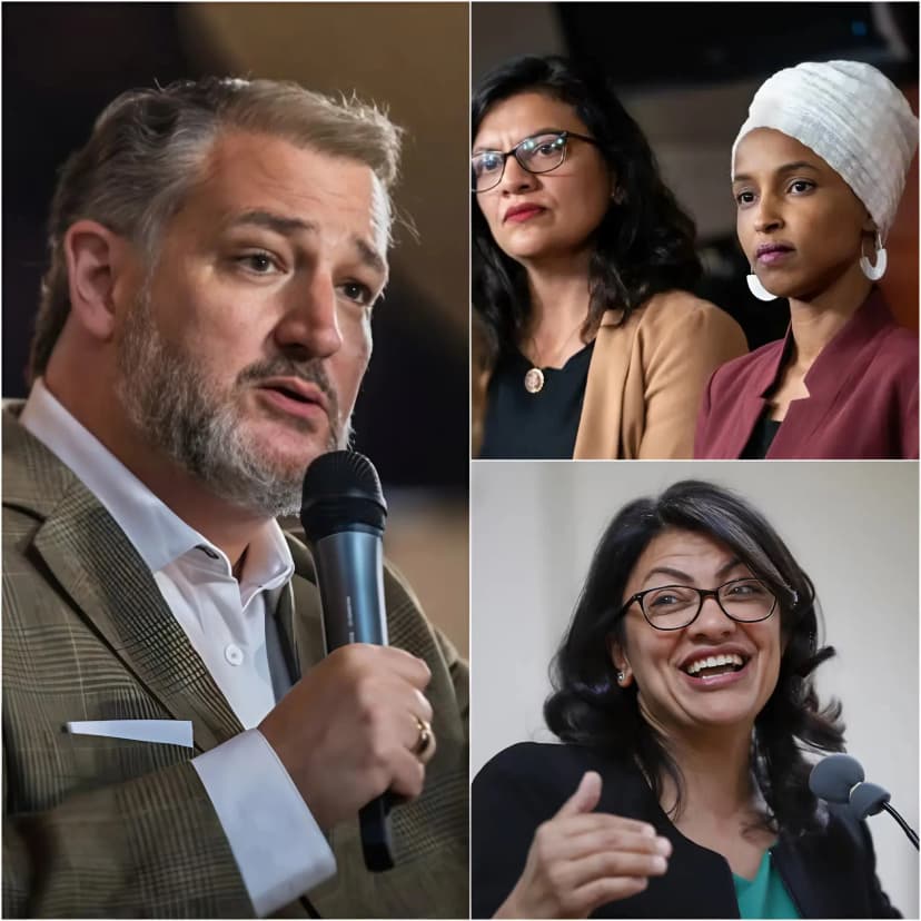 “Ruthless Takedown” on Capitol Hill: Ted Cruz Unleashes Explosive Accusations Against Ilhan Omar and Rashida Tlaib in Fiery 2026 Hearing—8-Minute Viral Clash Forces Emergency Democratic Meeting and Ignites Nationwide Political Firestorm 🔥