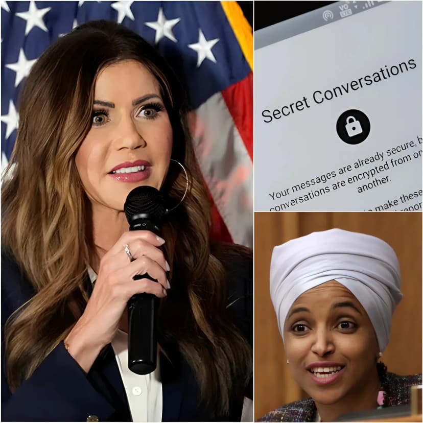 “GET OUT, LIAR!” — Ilhan Omar Accuses Kristi Noem of Spreading False Claims About Minnesota Arrests, But Alleged Private Message With New Evidence Turns the Tables, Leaving the Congresswoman Silent and Her Political Future Suddenly in Question 🔥