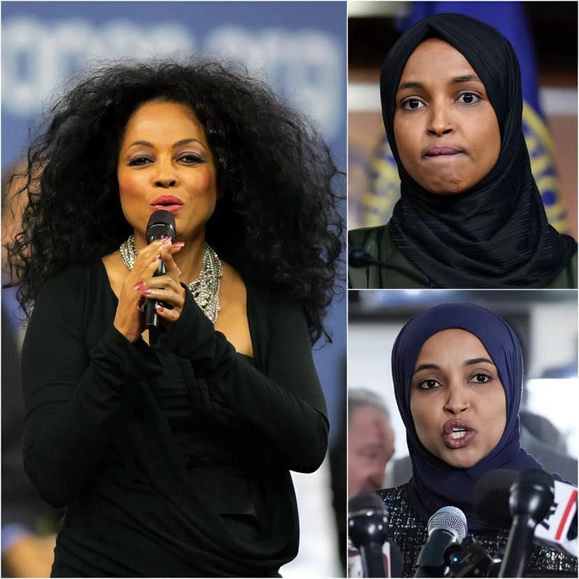 “Love America or Leave!” — Diana Ross’ Explosive Remark During Heated Hearing Stuns the Room as She Confronts Ilhan Omar, Sparks Chaotic Protests, and Sends a Viral Clip Racing Across Social Media in a Nationwide Political Firestorm 🔥