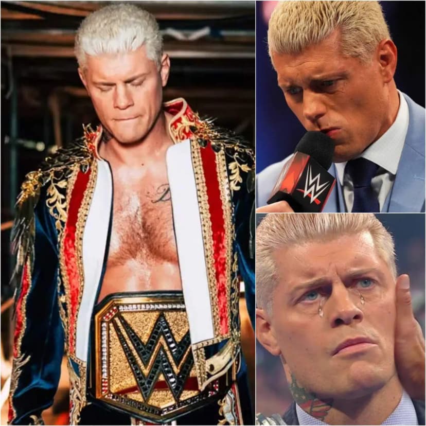 HOT NEWS: Cody Rhodes announces he will withdraw from WrestleMania 42 and the match with Randy Orton will be canceled. After Cody revealed the reason, all fans were choked up with sympathy..
