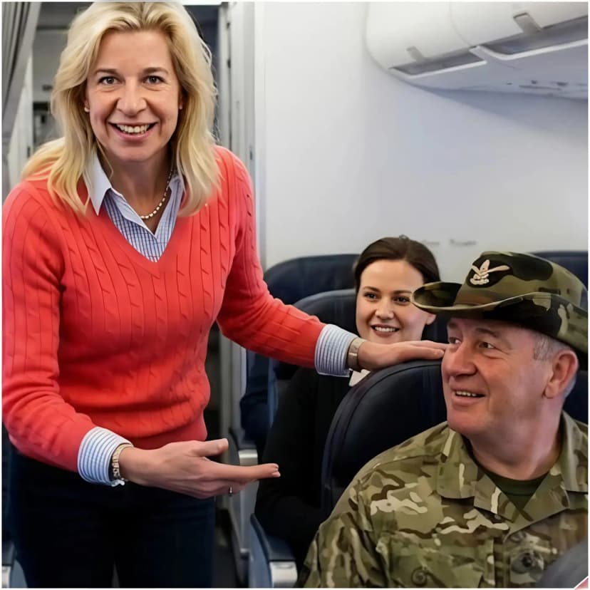 UPDATED NEWS: Katie Hopkins gave up her first-class seat to a veteran in tribute – What she did next surprised even the guy on the flight!!