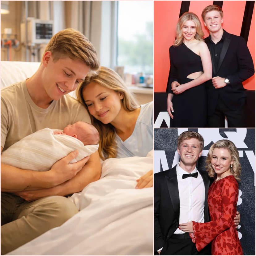 CONGRATULATIONS 😭💔 Robert Irwin and his girlfriend have welcomed their first child with joy and congratulations