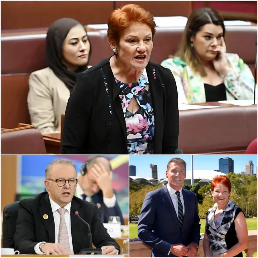 🚨 BREAKING NEWS THIS MORNING: Pauline Hanson sarcastically mocked the Prime Minister: “Why do the people have to pay such high taxes and still have to foot the bill for a $111,000 electricity and gas invoice for the two mansions you live in?”