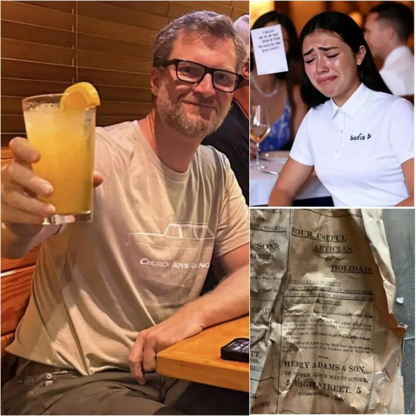 Valentina, an 18-year-old waitress, is completely unaware that she is serving Dale Earnhardt Jr. at a lavish party. With his kindness, tact, and deep empathy, he makes an offer that could completely change her life. After just one meal, that sincere gesture turns Valentina’s world upside down, opening up opportunities she never dared to dream of.👇👇