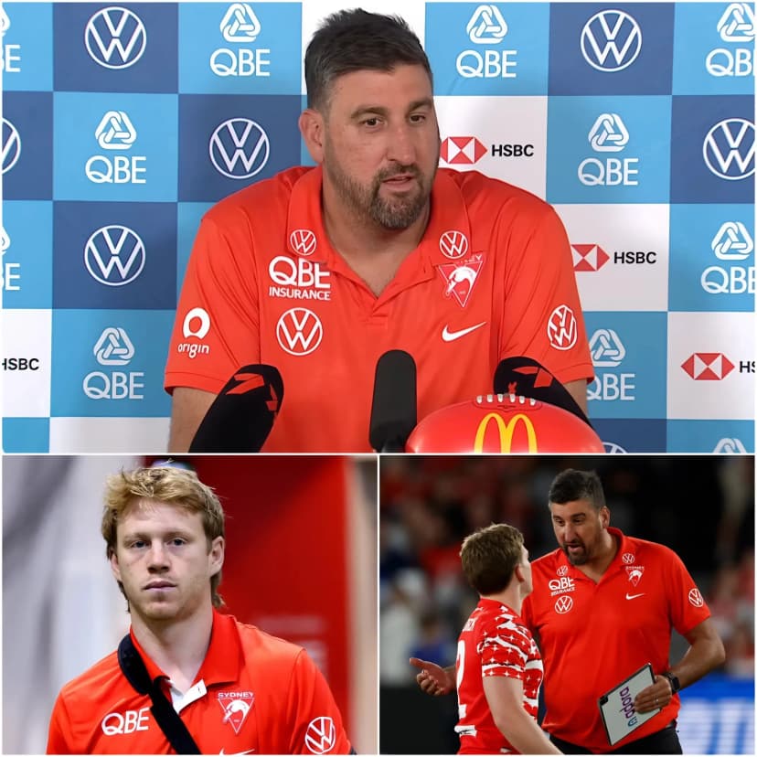 10 MINUTES AGO 🚨 “THIS WILL BE THE LAST TIME HE PLAYS FOR THE SYDNEY SWANS ” – Head coach Dean Cox has officially announced the permanent removal of a player from the Sydney Swans, stating that the player will never be called back under any circumstances.