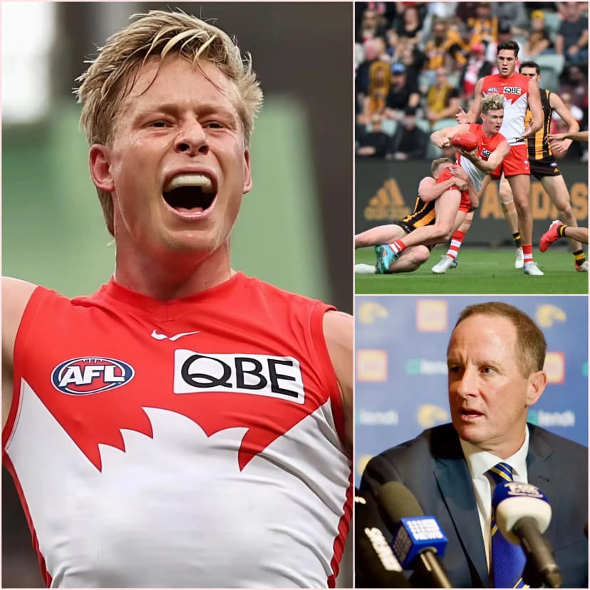 “If they want the Hawthorn Hawks to win at all costs, just give them the national championship trophy and don’t make us play these meaningless games anymore.”