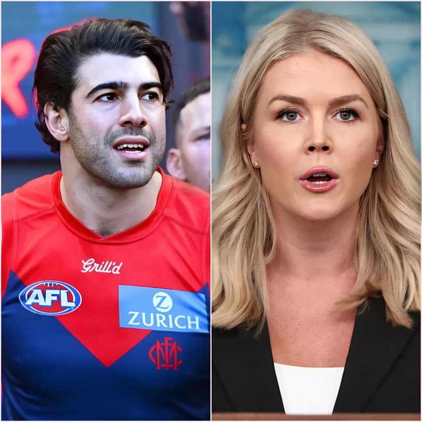 “Sit down, you T.r.u.m.p pup.pet. Who do you think you represent?” Christian Petracca left Karoline Leavitt speechless in a shocking moment on live television
