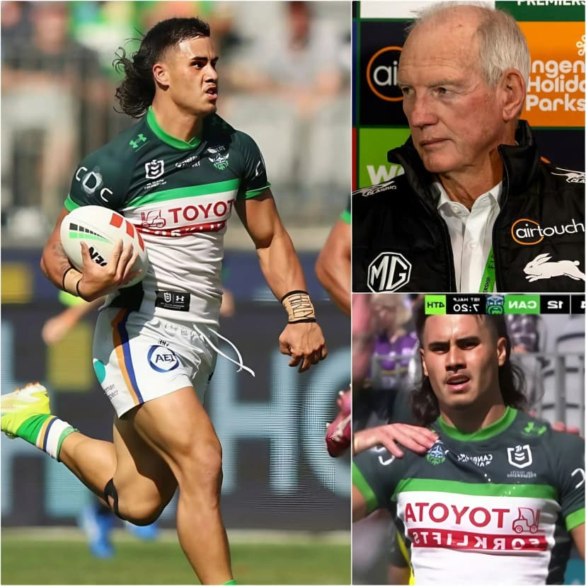 BREAKING NEWS : “HE’S A CHEAT!” After the devastating 34-36 loss at Optus Stadium against the Canberra Raiders, Rabbitohs’ coach