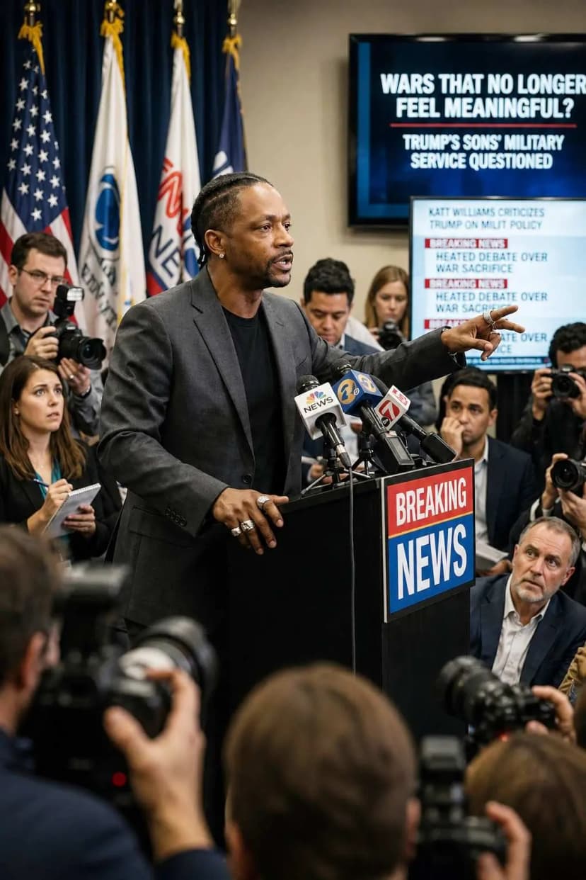 🔥📰 KATT WILLIAMS JUST SAID SOMETHING ABOUT WAR—AND NOW ALL OF AMERICA IS DIVIDED 😳
