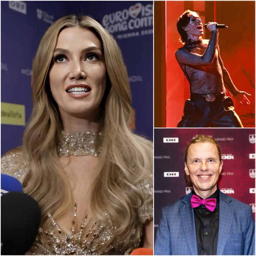 “DON’T DRAG MY FAMILY OR MY COUNTRY INTO THIS!”🔴 Delta Goodrem furiously slammed Danish commentator Ole Tøpholm