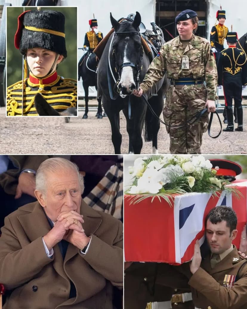SHE IS ONLY 24.💔🐎 Tributes are pouring in for 24-year-old soldier Ciara Sullivan after the tragic incident at the Royal Windsor Horse Show that left spectators and members of the Royal Family in shock.