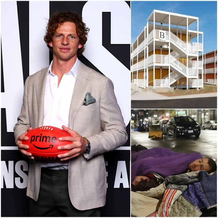 🚨 “NOBODY SHOULD HAVE TO WONDER WHERE THEY’LL SLEEP TONIGHT.” Fremantle Dockers superstar Nat Fyfe has left the AFL world emotional after reportedly donating more than AUD $350,000 of his own money to support homelessness programs across Western Australia.