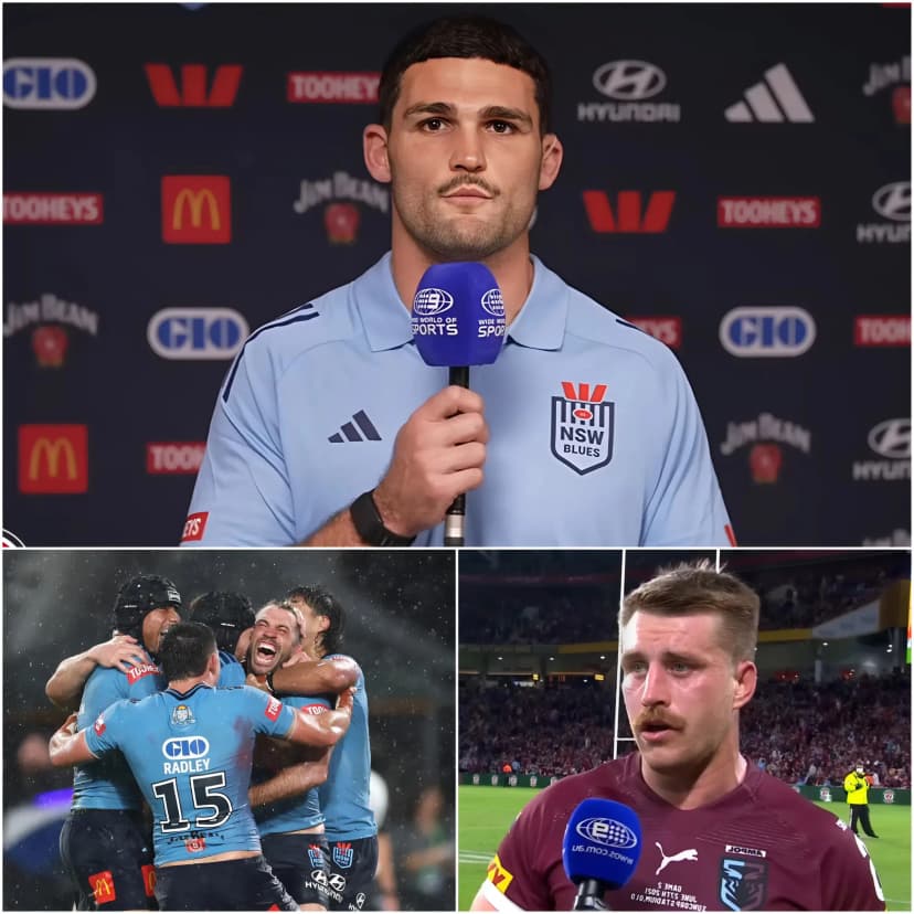 🚨 “Enough with the complaints — you’ve already had plenty go your way,” Cameron Murray reportedly snapped after the NSW Blues’ dramatic victory, visibly frustrated by the continuing backlash from Queensland Maroons fans over the controversial red card involving Kalyn Ponga.