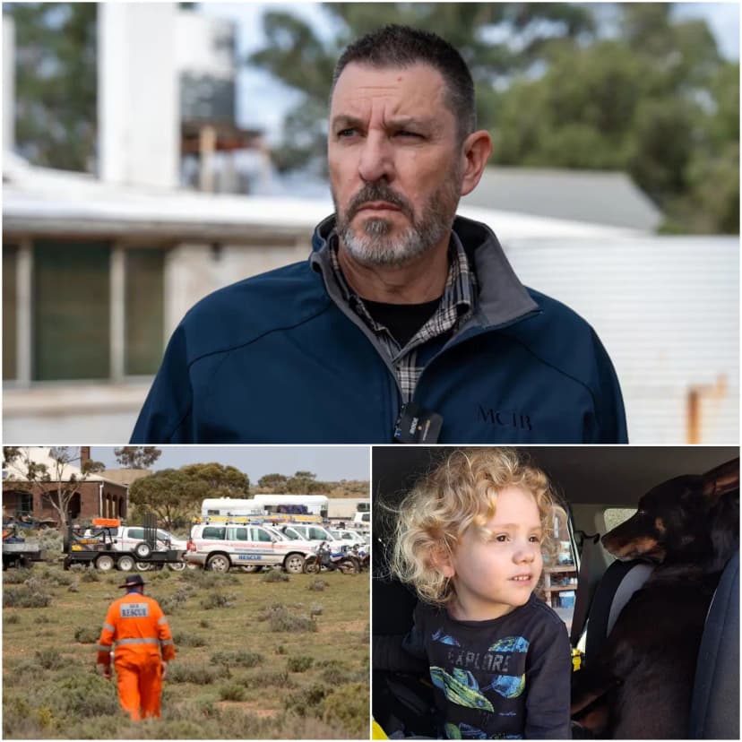 🚨“THE FINAL GLIMMER OF HOPE IS FADING…” Chilling new images from the desperate three-day search for Gus Lamont have just