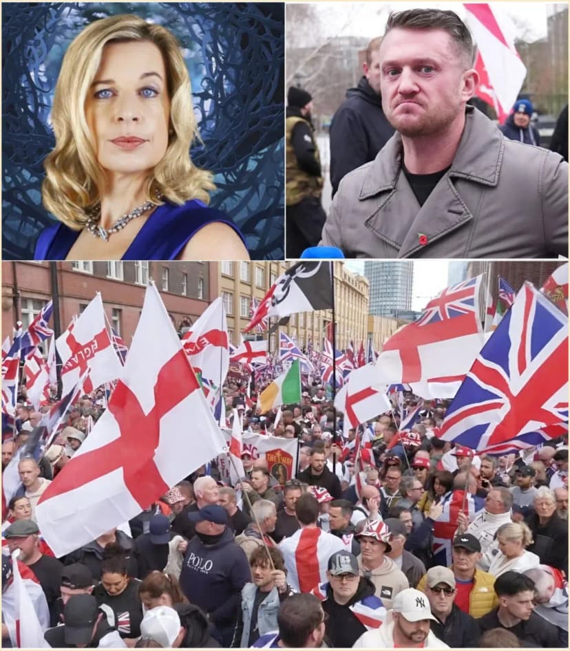 “BRITAIN RISES AND REUNITES”… AND THE BACKLASH BEGINS Katie Hopkins has been dropped by a homeless charity after backing Tommy Robinson’s “Unite the Kingdom” march — and her message is turning heads.