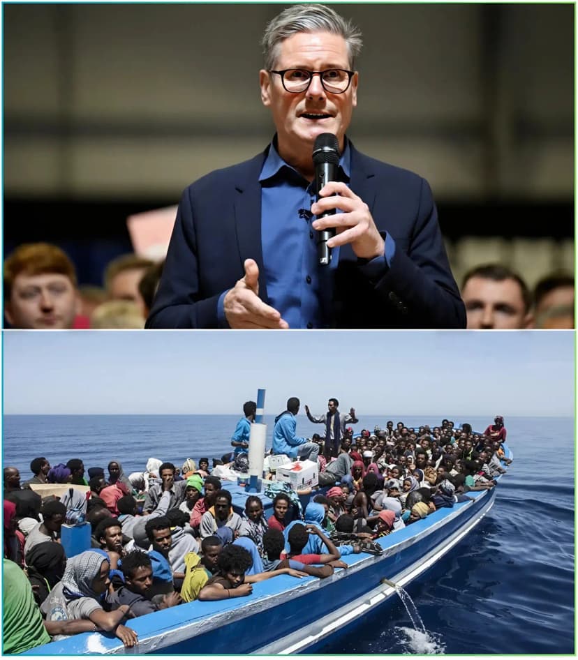 🚨 SHOCKING: Fourteen migrants have tragically drowned after their small boat collided with a coast guard vessel during a high-speed chase with UK COAST GUARD. This heartbreaking incident has sparked outrage and questions about border security.