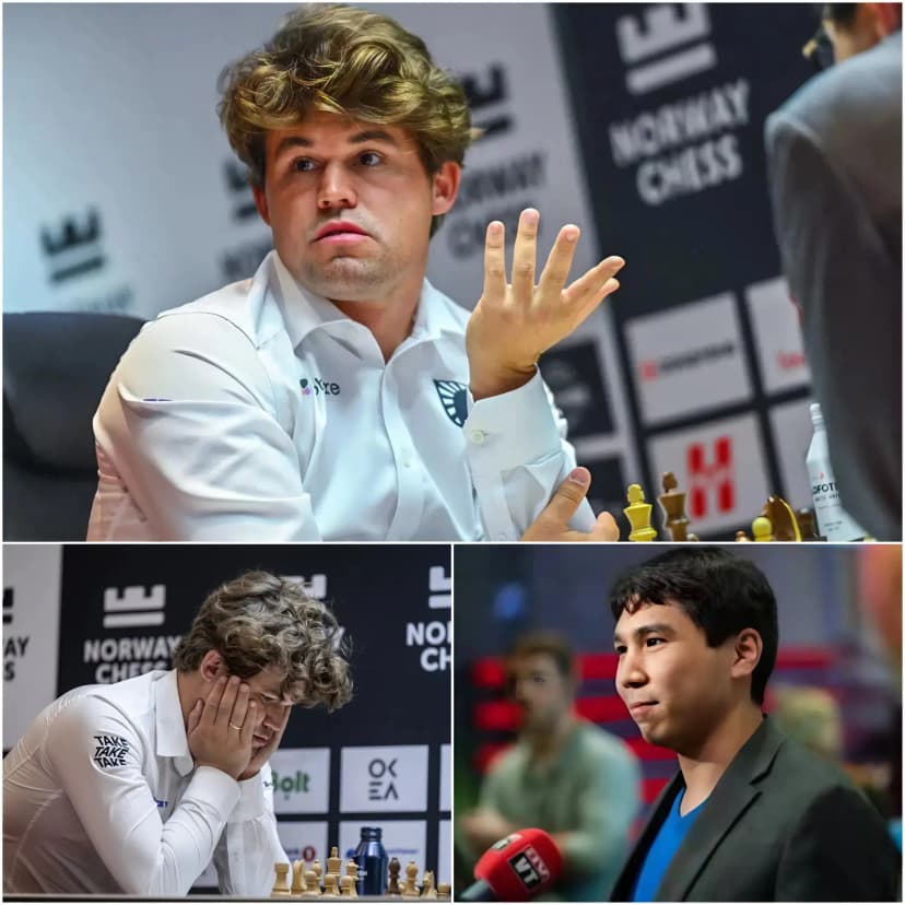 ♟️ 🚨“He won because I let him win, not because he played better than me.” Magnus Carlsen declared with chilling confidence and a cold